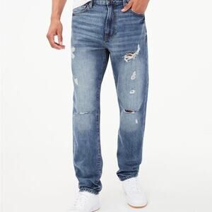 Men’s Aeropostale Distressed ripped Dad Jeans 38/30